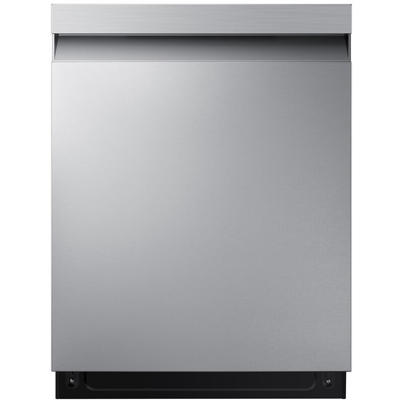 Samsung 24 in. Top Control Smart Dishwasher with 46 dBa Sound Level, 3rd-Rack, AutoRelease & Pocket - Stainless Steel, , hires