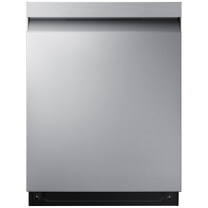 Samsung Bespoke 24 in. Smart Built-In Dishwasher with Top Control, 46 dBA Sound Level, 15 Place Settings, 7 Wash Cycles & Sanitize Cycle - Stainless Steel, , hires