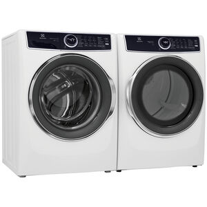 Electrolux 500 Series 27 in. 4.5 cu. ft. Stackable Front Load Washer with Perfect Steam & LuxCare Plus Wash System - White, White, hires