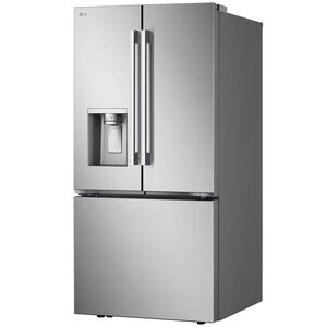LG 33 in. 20.2 cu. ft. Smart Counter Depth French Door Refrigerator with Ice & Water Dispenser - PrintProof Stainless Steel, , hires