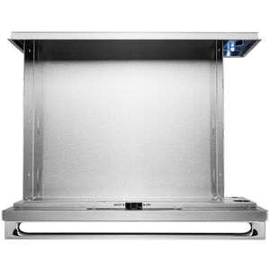JennAir Noir 30 in. 1.5 cu. ft. Warming Drawer with Humidity Control - Stainless Steel, , hires