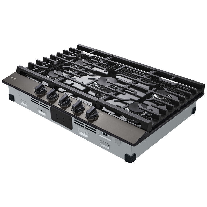 LG 30 in. 5Burner Natural Gas Cooktop with 20K UltraHeat BTU Burner