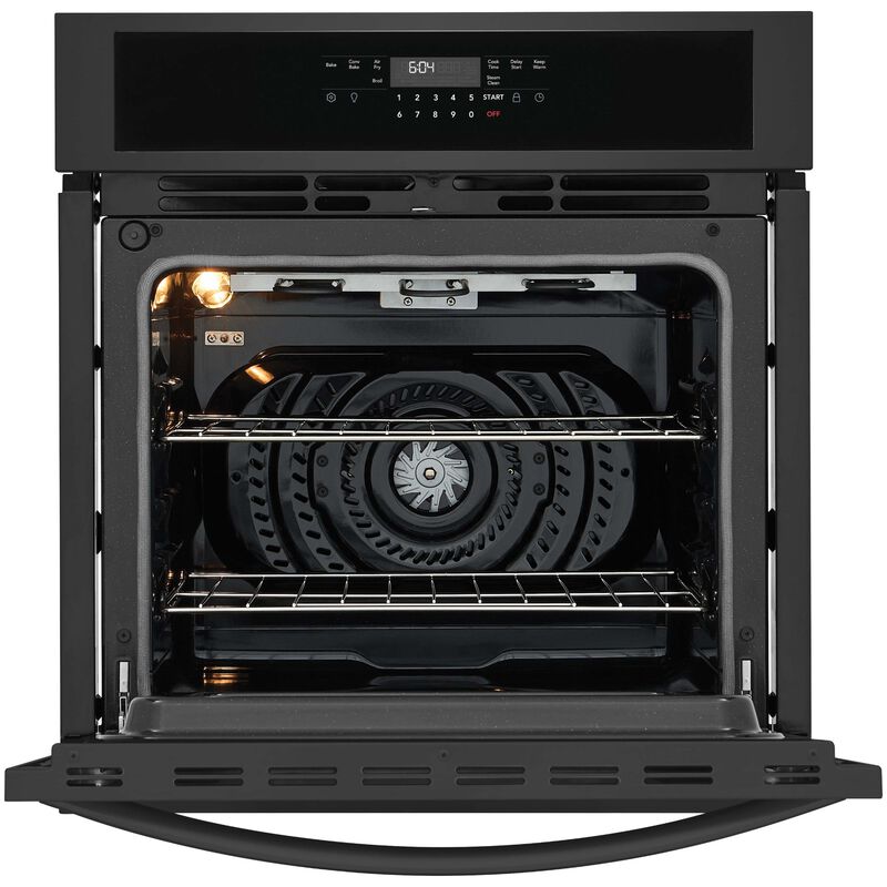 Frigidaire 27 in. 3.8 cu. ft. Electric Single Wall Oven With Standard Convection - Black, Black, hires