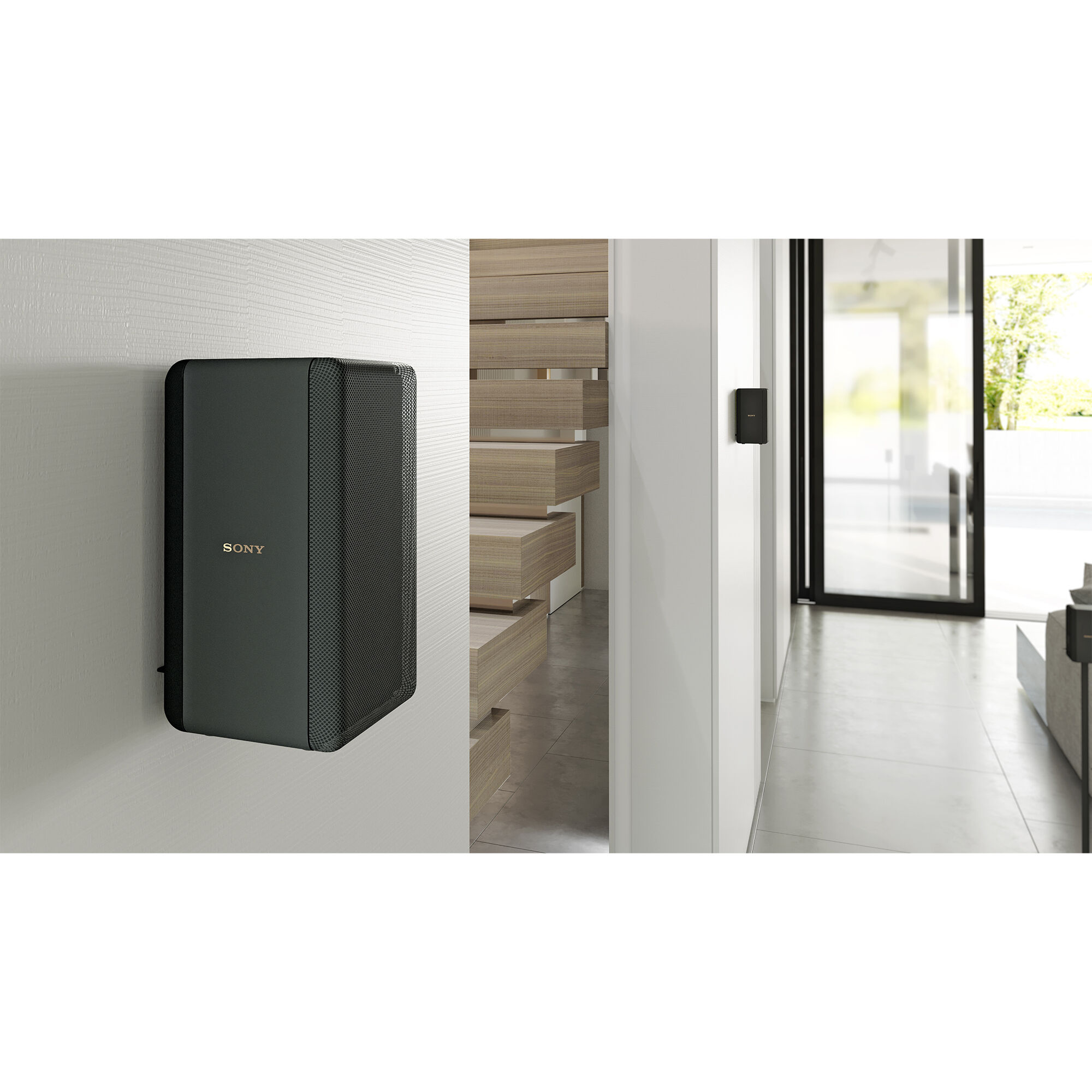 Sony 100 W Additional Wireless Rear Speakers Kit (Pair) - Black