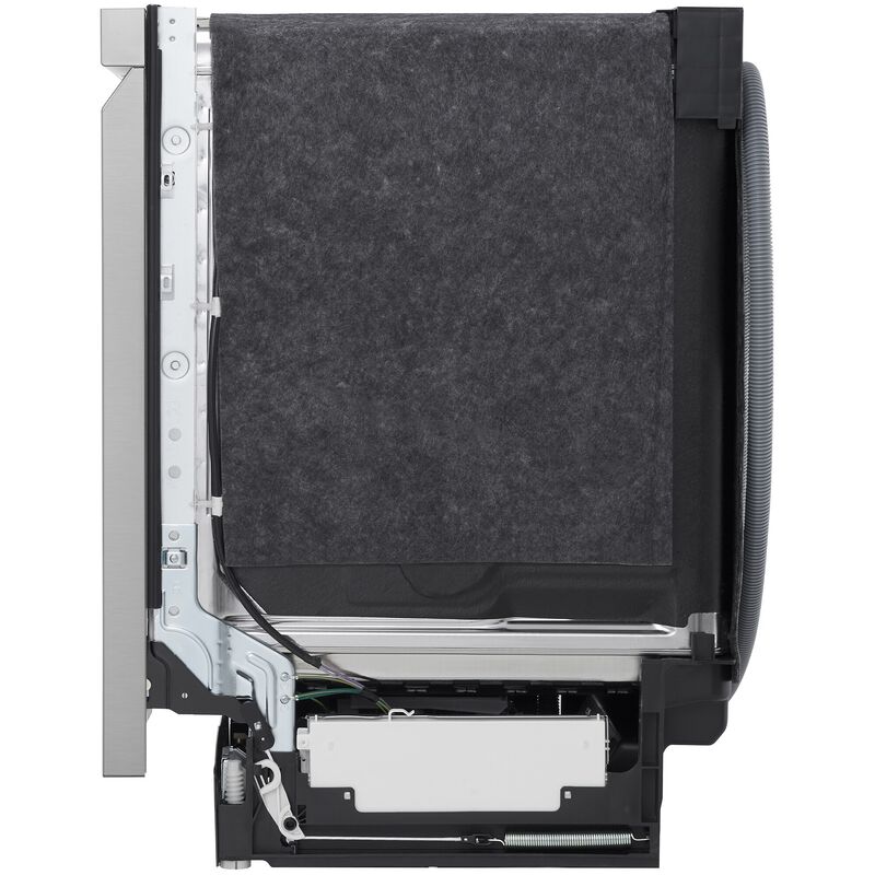 LG 24 in. Front Control Dishwasher with 48 dBa Sound Level, 3rd-Rack, Dynamic Dry & Pocket - PrintProof Stainless Steel, PrintProof Stainless Steel, hires