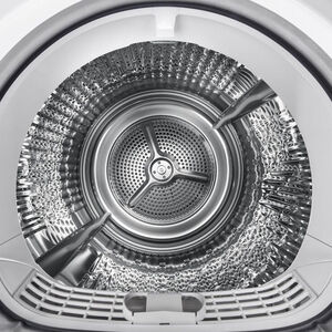 GE 24 in. 4.1 cu. ft. Ventless Electric Dryer with 13 Dryer Programs, Sanitize Cycle, Wrinkle Care & Sensor Dry - White, , hires