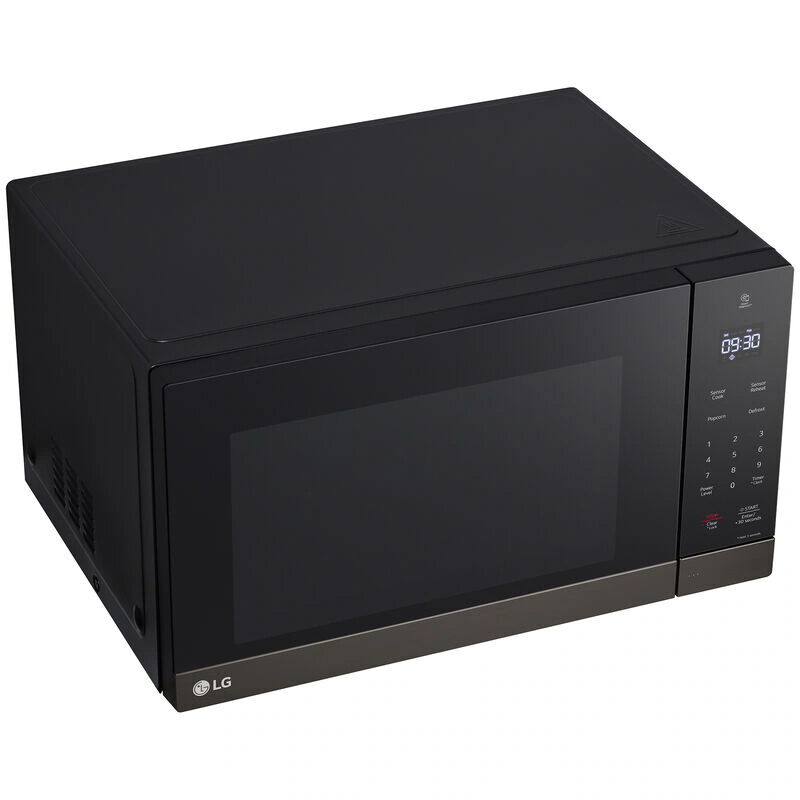 LG 24 in. 2.0 cu. ft. Countertop Microwave with 10 Power Levels & Sensor Cooking Controls - Black Stainless Steel, Black Stainless, hires