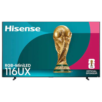 Hisense - 116" Class UXS Series ULED Mini-LED 4K UHD Smart Google TV | 116UXS