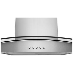 Frigidaire 30 in. Ducted Chimney Style Range Hood with 340 CFM, 3 Fan Speeds & 2 LED Lights - Stainless Steel, , hires
