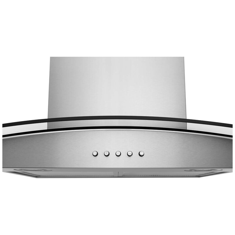 Frigidaire 30 in. Ducted Chimney Style Range Hood with 340 CFM, 3 Fan Speeds & 2 LED Lights - Stainless Steel, , hires