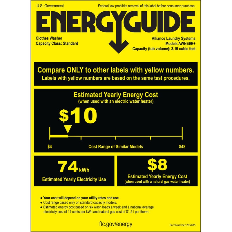 Speed Queen TR7 26 in. 3.2 cu. ft. Top Load Washer with Agitator & Perfect Wash - White, White, hires