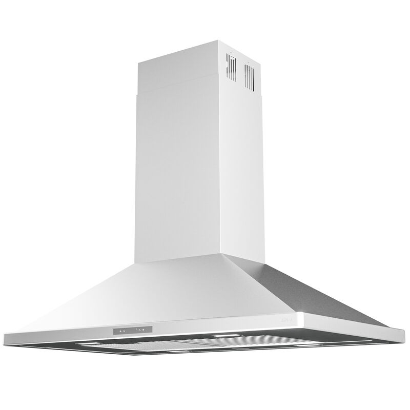 Zephyr 42 in. Smart Convertible Chimney Style Range Hood with 700 CFM, 6 Fan Speeds & 4 LED Lights - Stainless Steel, , hires