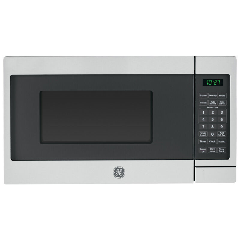 GE 17 in. 0.7 cu.ft Countertop Microwave with 10 Power Levels - Black