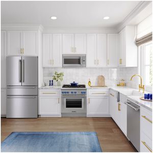 Thermador 36 in. 20.4 cu. ft. Smart Counter Depth 4-Door French Door Refrigerator with Internal Water Dispenser - Stainless Steel, , hires