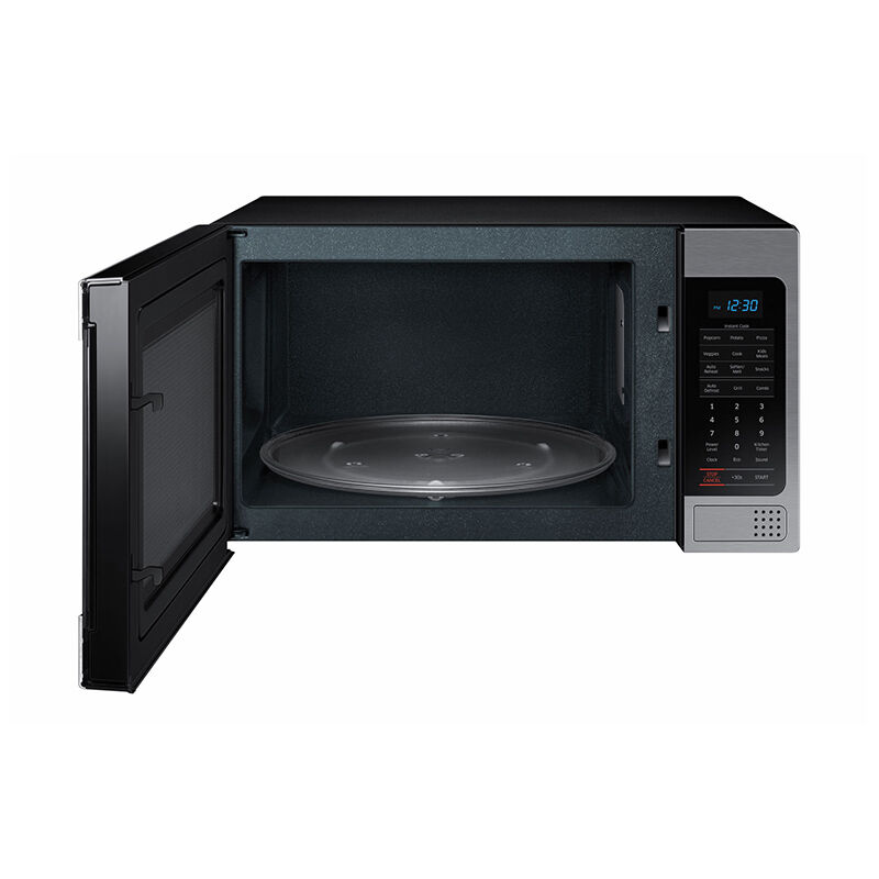 Samsung 21inch 1.1 Cu. Ft. Countertop Microwave with 10 Power Levels -  Stainless Steel