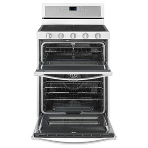 Whirlpool 30" Freestanding Gas Range with 5 Sealed Burners & 6.0 Cu. Ft. Double Oven - White Ice, White Ice, hires