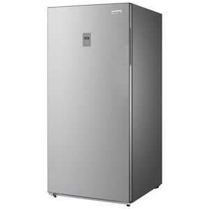 Frigidaire 30 in. 14.6 cu. ft. Garage-Ready Frost Free Double-Drawer Upright Freezer with Adjustable Shelves - Fingerprint Resistant Stainless Look, Fingerprint Resistant Stainless, hires