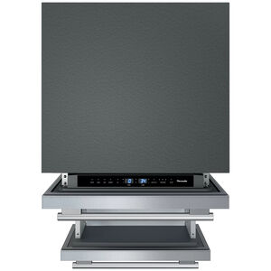 Thermador 24 in. 4.4 cu. ft. Double Refrigerator Drawers with Masterpiece handles - Stainless Steel, , hires