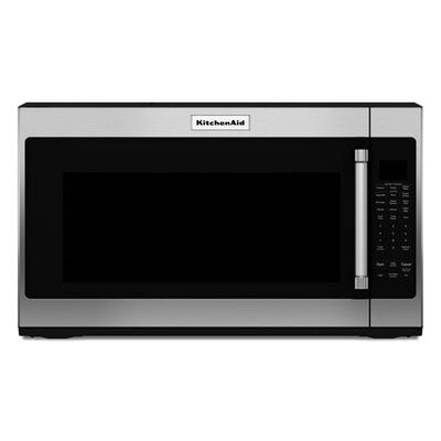KitchenAid 30" 2 Cu. Ft. Over-the-Range Microwave with 10 Power Levels, 400 CFM & Sensor Cooking Controls - Stainless Steel | KMHS120ESS