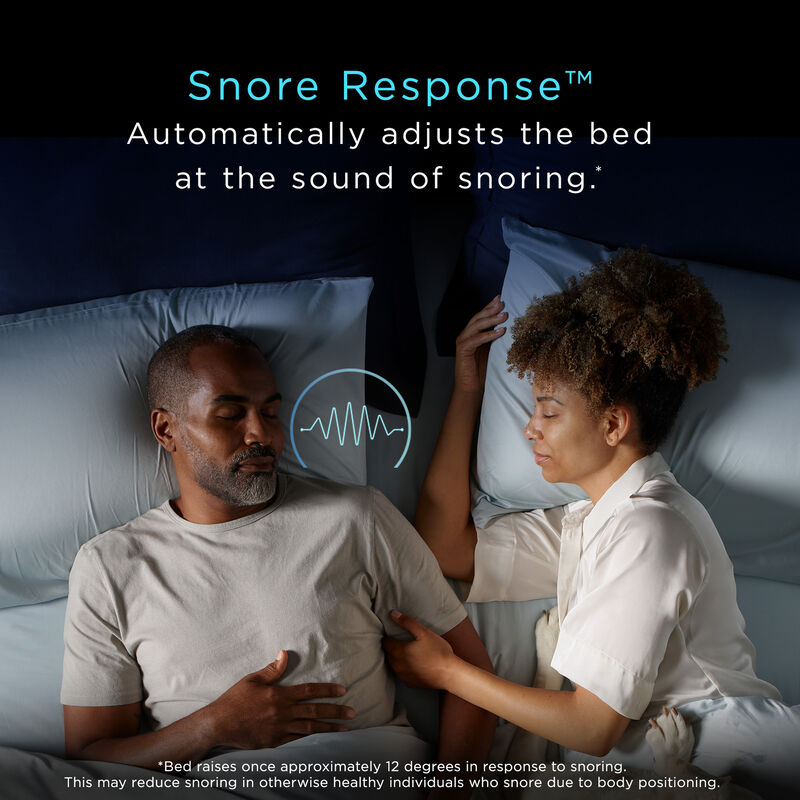 Tempur-Pedic TEMPUR-Ergo ProSmart Air 3.8 in. Split California King Size Adjustable Head and Foot Base with Massage Motion, , hires