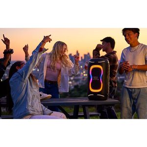 JBL PartyBox 130 Portable Party Speaker with JBL Legendary Sound, Dynamic Lightshow & Foldable Ergonomic Handle - White, , hires