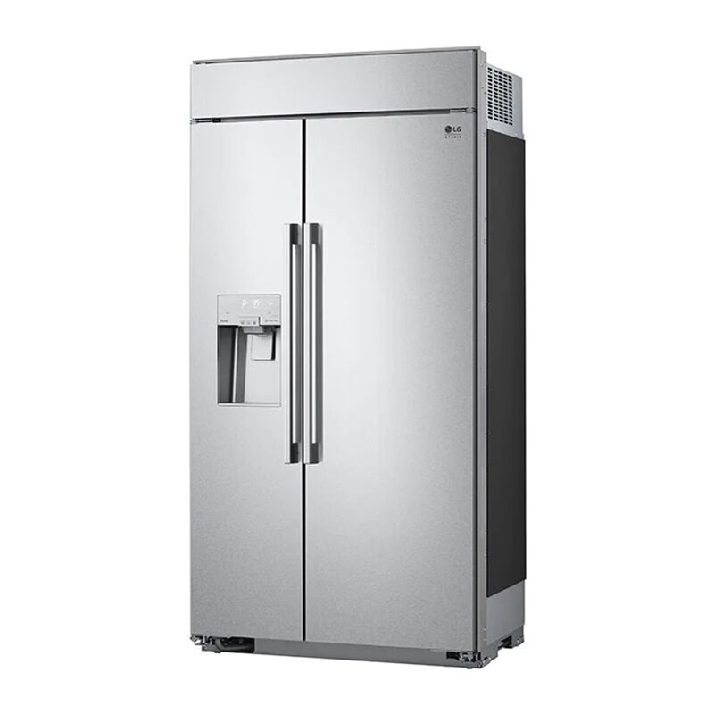 LG Studio 42 in. 25.6 cu. ft. Built-In Smart Counter Depth Side by Side Refrigerator with Ice & Water Dispenser - Stainless Steel, , hires