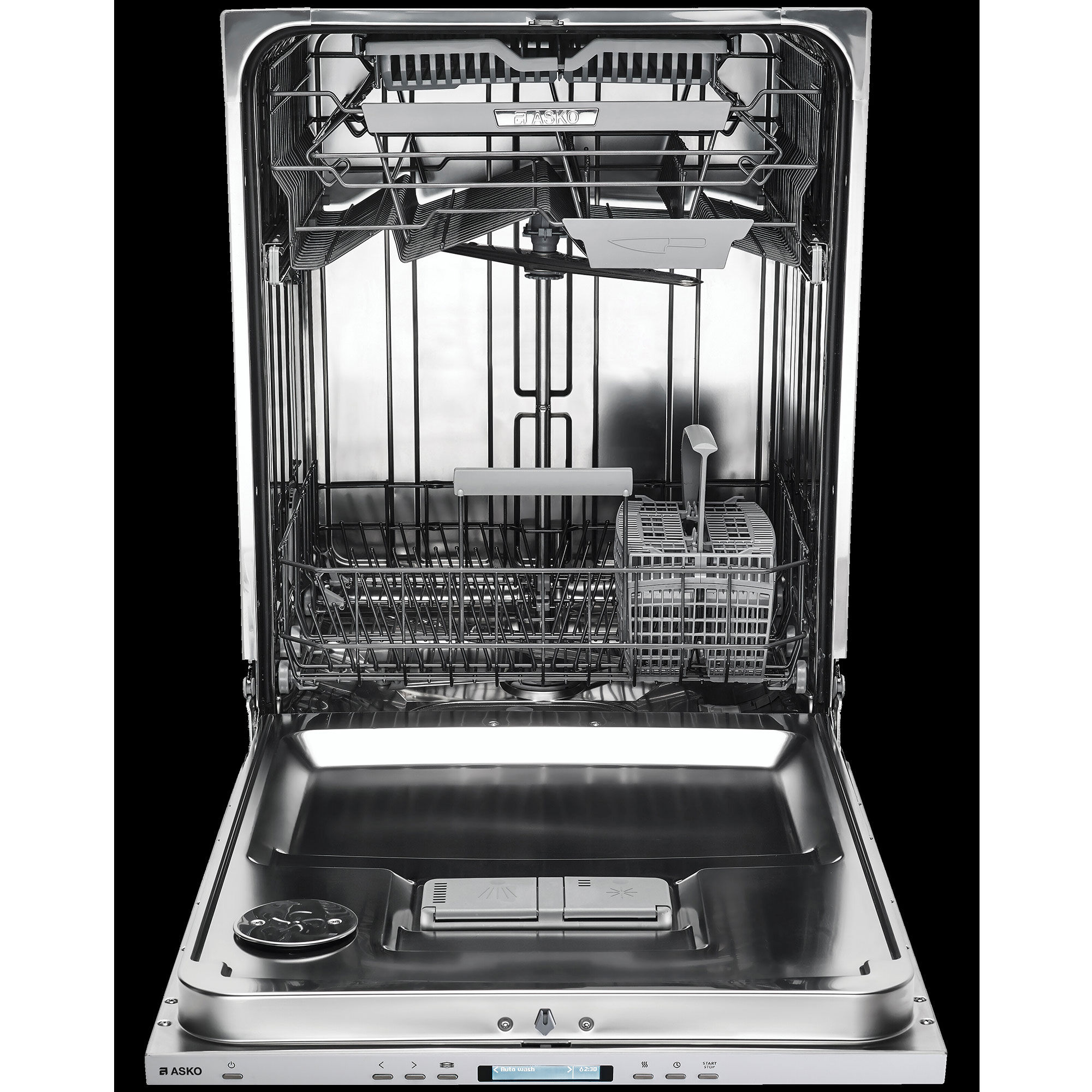 asko dishwasher black