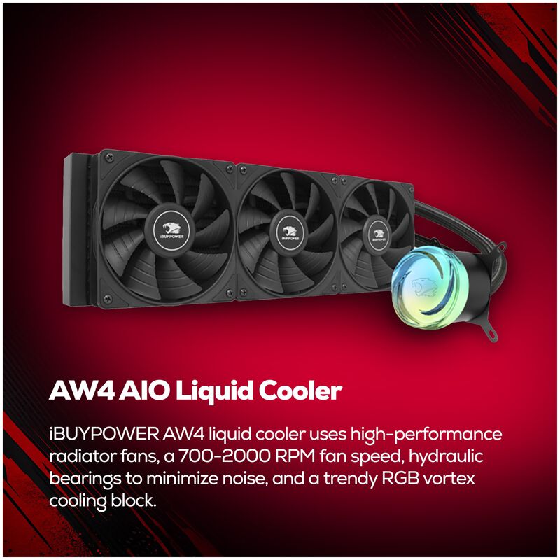 iBUYPOWER Element Gaming Desktop with AMD Ryzen 7 7800X3D, 4.2 GHz, 8-Core CPU, AMD Radeon RX 9070 XT, 16GB VRAM GPU, 32 GB RAM, 1 TB SSD & Windows 11 Home - Black, , hires