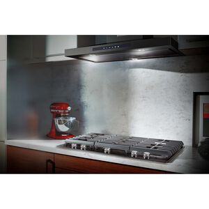 KitchenAid 36 in. 5-Burner Natural Gas Cooktop with Griddle, Simmer Burner & Power Burner - Stainless Steel, , hires