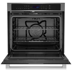 Maytag 30 in. 5 cu. ft. Electric Single Wall Oven with True European Convection - Fingerprint Resistant Stainless Steel, , hires