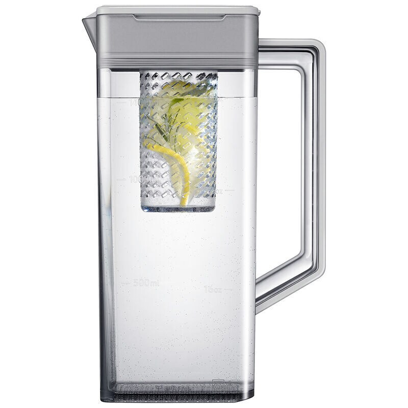 Samsung Bespoke 36 in. 28.6 cu. ft. Smart 4-Door French Door Refrigerator with Internal Water Dispenser - Samsung Bespoke Panel Ready, Samsung Bespoke Panel Ready, hires