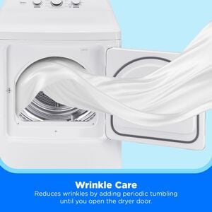Midea 27 in. 7.0 cu. ft. Electric Dryer with Sensor Dry - White, , hires