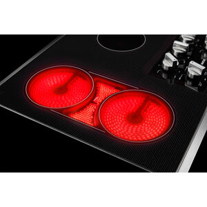 Maytag 36 in. 5-Burner Electric Cooktop with Power Burner, Reversible Grill & Griddle - Stainless Steel, , hires