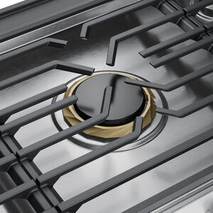 Frigidaire Professional 36 in. 5-Burner Natural Gas Cooktop with Simmer Burner & Power Burner - Stainless Steel, , hires