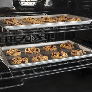 GE Profile 30 in. 5 cu. ft. Smart Electric Single Wall Oven with True European Convection - Stainless Steel, Stainless Steel, hires