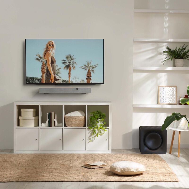 Klipsch 2.1 Channel Dolby Atmos Sound Bar with Bluetooth & Built-In Subwoofer - Walnut, , hires