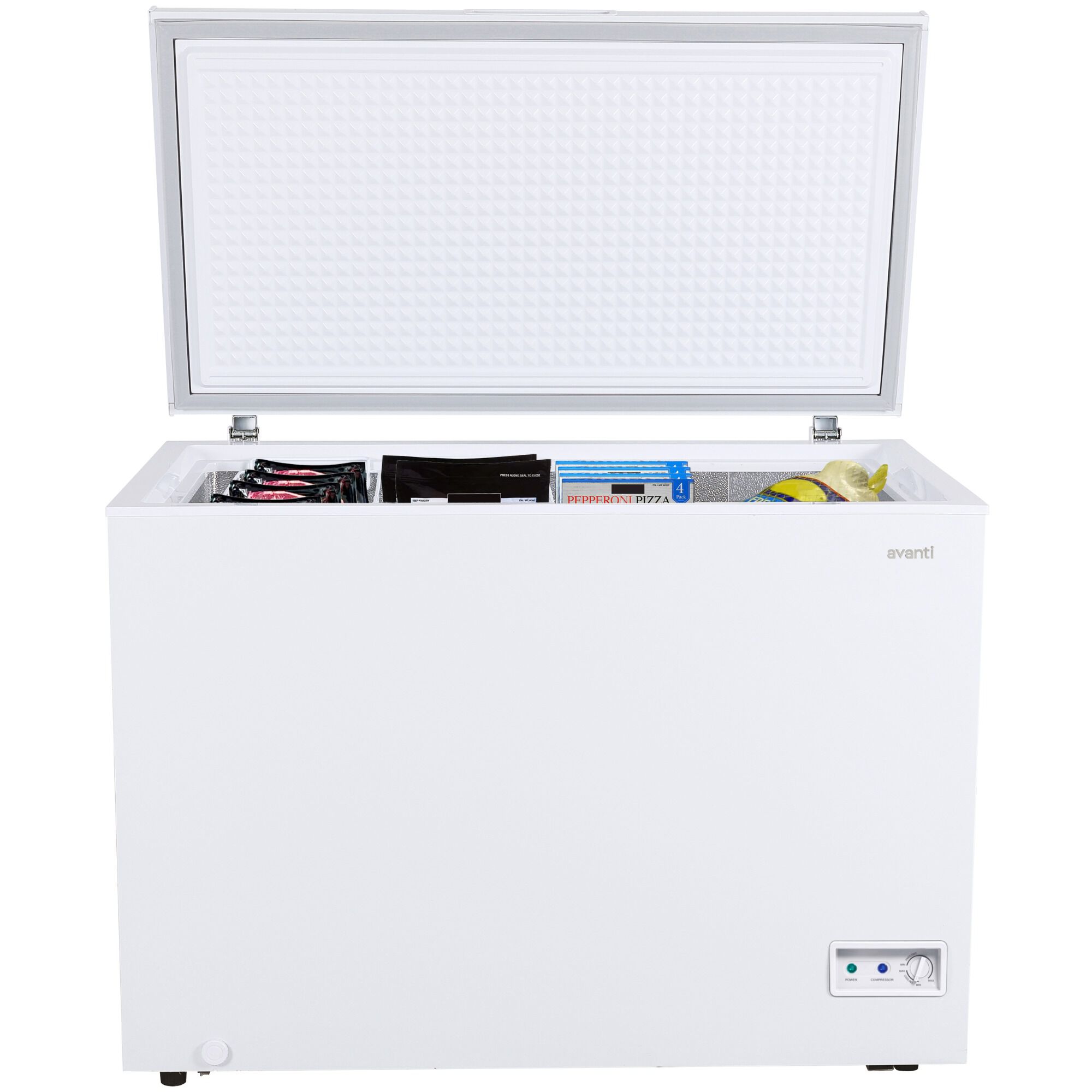 Avanti 44 in. 10.0 cu. ft. Garage-Ready Chest Freezer - White