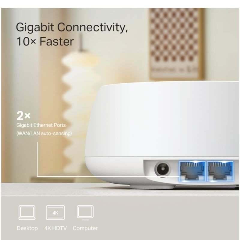 TP Link Deco BE3600 Dual-Band Wi-Fi 7-Mesh System 2-Pack, , hires
