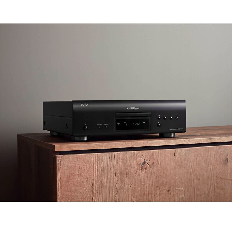 Denon CD/SACD Player with Advanced AL32 Processing Plus - Black, , hires