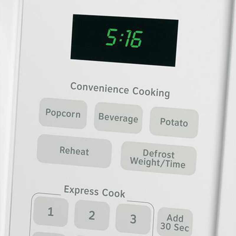Hotpoint 30 in. 1.6 cu. ft. 1000W Over-the-Range Microwave with 300 CFM - White, White, hires