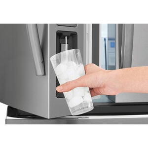 Frigidaire Gallery 36 in. 27.2 cu. ft. 4-Door French Door Refrigerator with Internal Water Dispenser - Stainless Steel, , hires