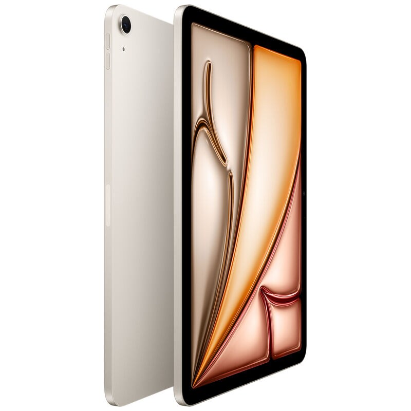 Apple - 11-inch iPad Air M3 chip Built for Apple Intelligence Wi-Fi 256GB - Starlight, , hires