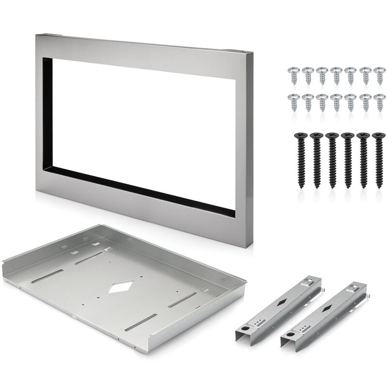 Frigidaire Gallery 27 in. Trim Kit for Microwaves - Stainless Steel, , hires