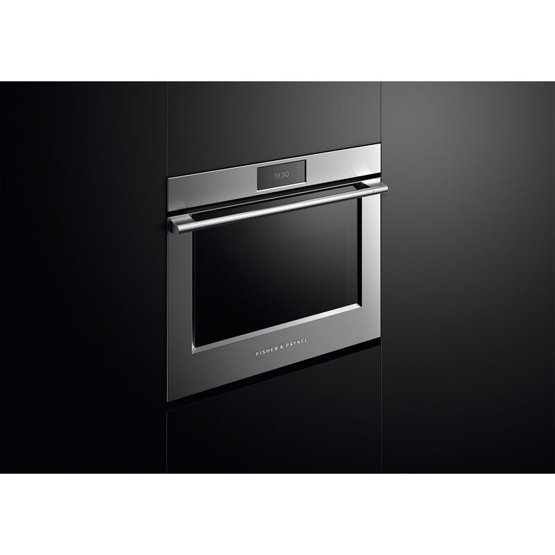 Fisher & Paykel Series 9 30" 4.1 Cu. Ft. Electric Wall Oven with True European Convection & Self Clean - Stainless Steel, , hires