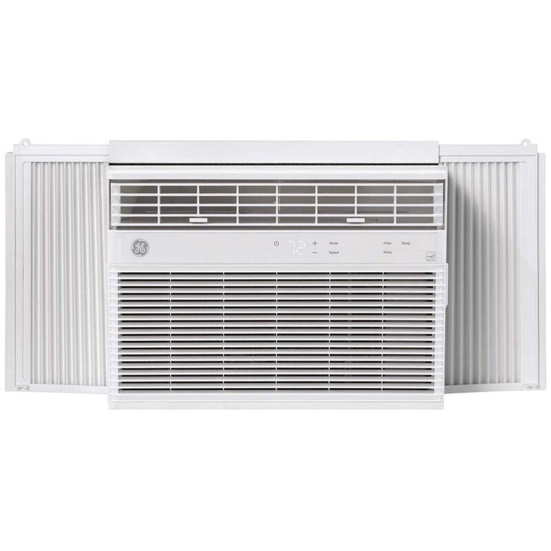 GE 12,000 BTU Heat/Cool Window/Wall Air Conditioner with 3 Fan Speeds,  Sleep Mode u0026 Remote Control - Light Gray | P.C. Richard u0026 Son