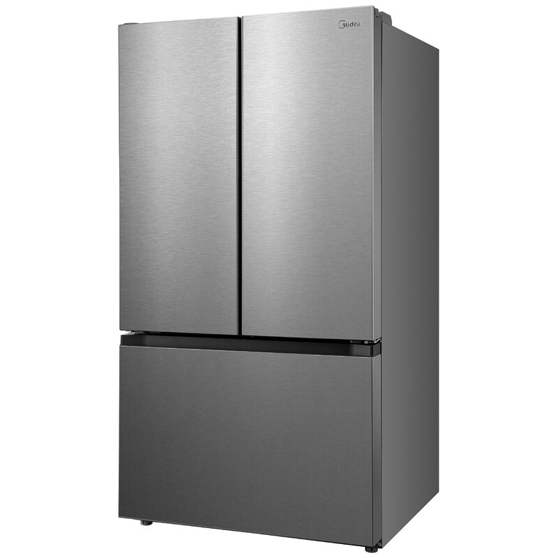 Midea 36 in. 26.5 cu. ft. Smart Counter Depth French Door Refrigerator with Internal Water Autofill Pitcher - Stainless Steel, , hires