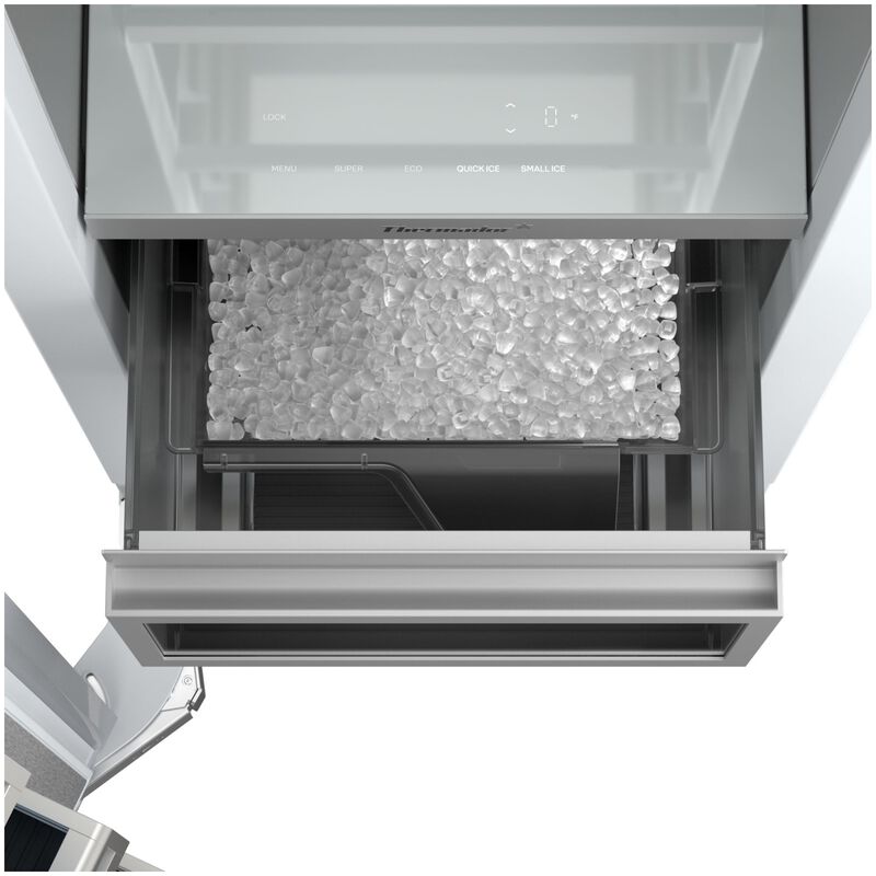 Thermador Freedom Collection 18 in. 9.9 cu. ft. Built-In Smart Triple Drawer Upright Freezer with Ice-Maker & Adjustable Shelves - Custom Panel Ready, , hires
