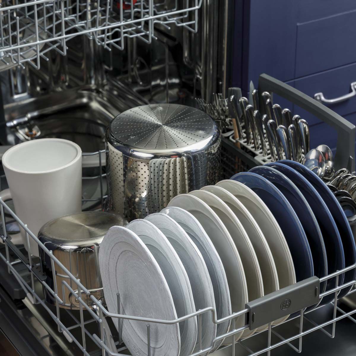 ge slate dishwasher with 3rd rack