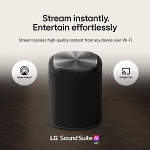 LG Sound Suite Wireless Spatial Speaker with Dolby Atmos FlexConnect - Black, , hires