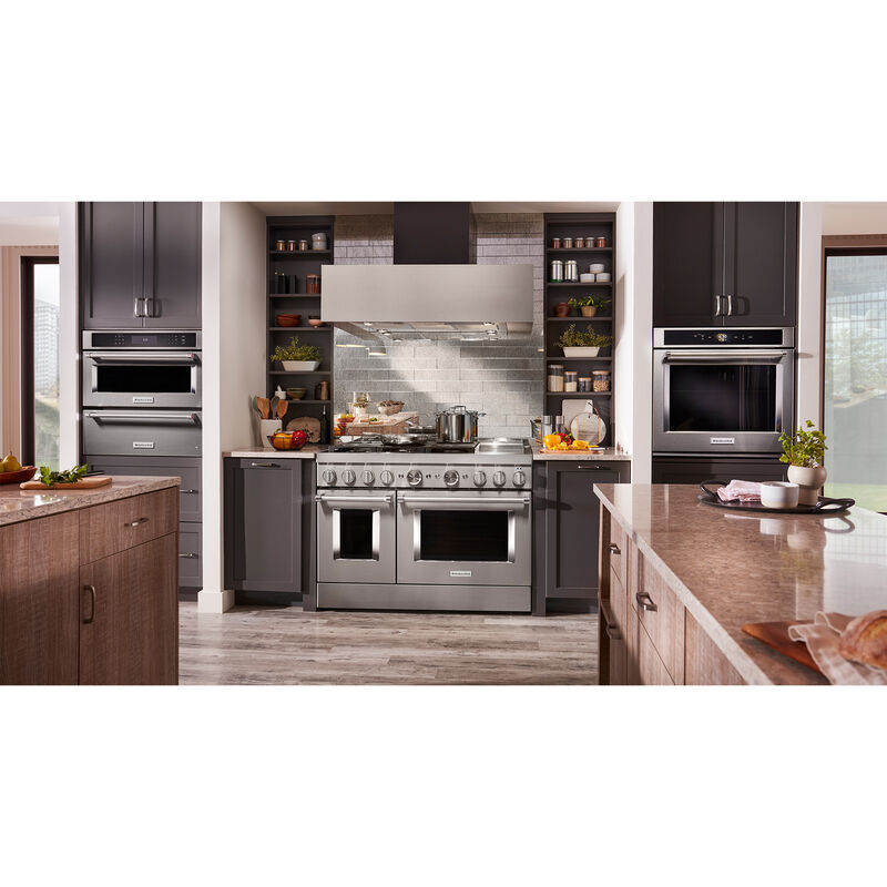 KitchenAid 30 in. 1.5 cu. ft. Warming Drawer with Variable Temperature Controls & Electronic Humidity Controls - Stainless Steel, , hires